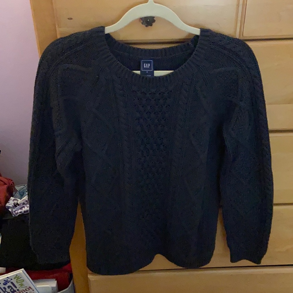 GAP thick/heavy gray sweater